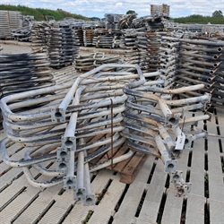 14 stk. brugte 2" sengebøjler længde: 2,30 m Cc: 0,85 m S476
